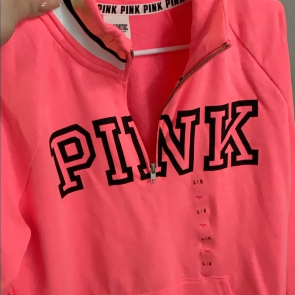 Pink hoodie